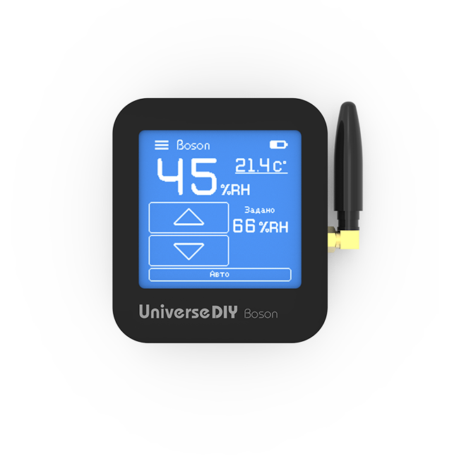 Boson BL - основной зональный пульт управления системой увлажнения воздуха Universe.