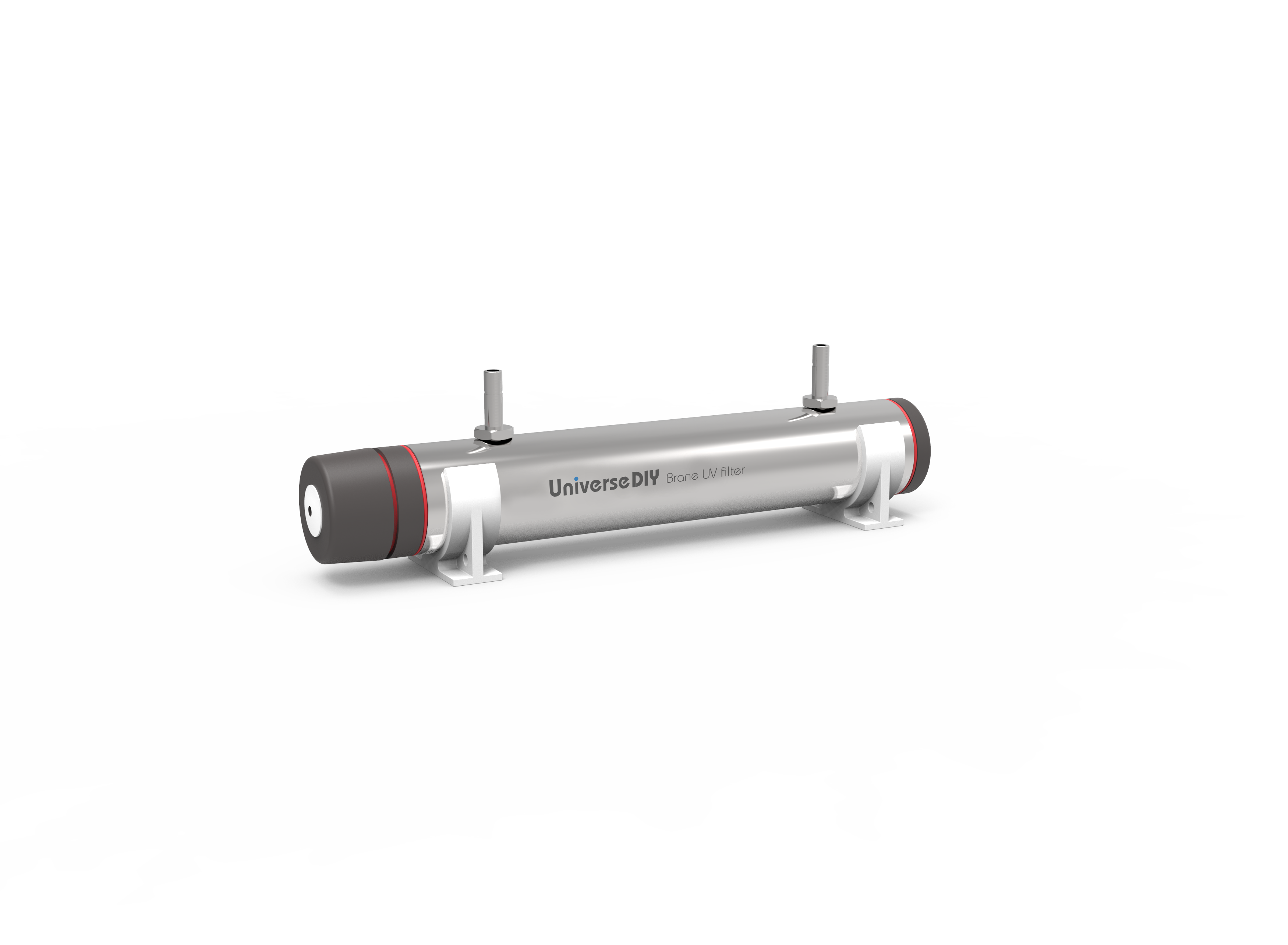 Проточный ультрафиолетовый стерилизатор для воды Brane UV Filter в корпусе из полированной нержавеющей стали для системы увлажнения воздуха